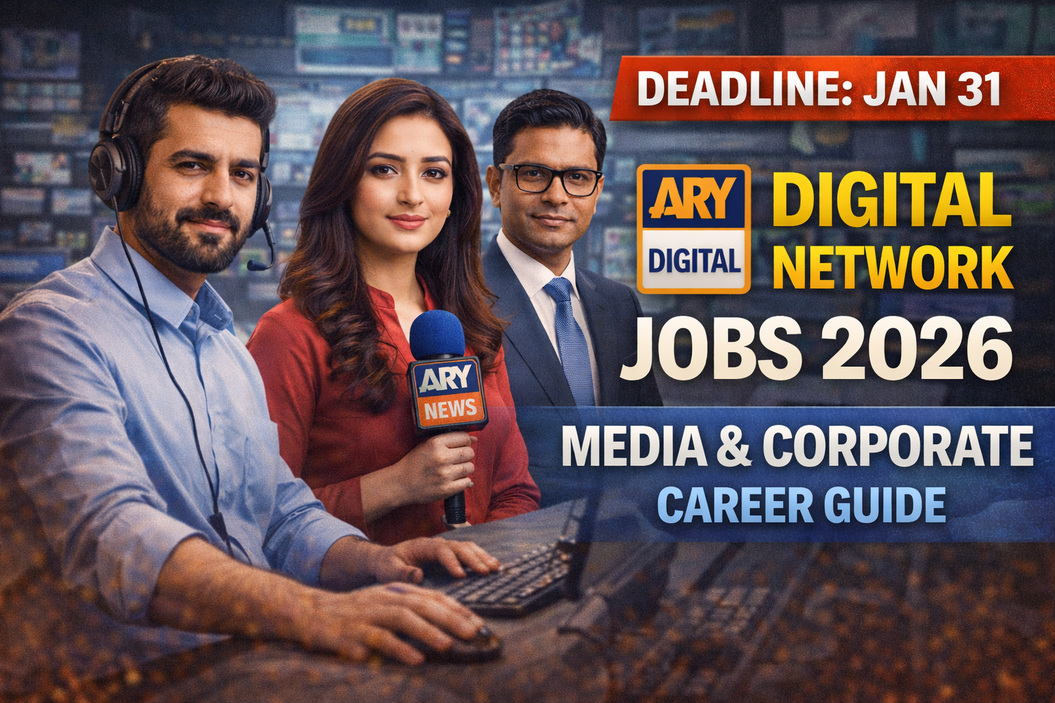 ARY Digital Network Jobs 2026