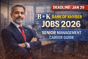 Bank of Khyber (BOK) Jobs 2026