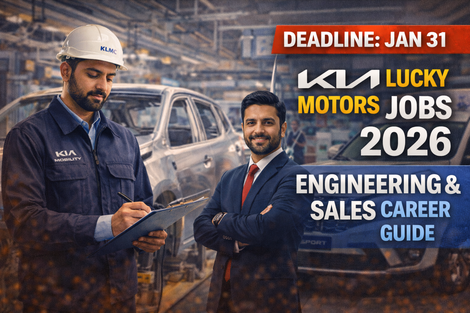 KIA Lucky Motors Jobs 2026