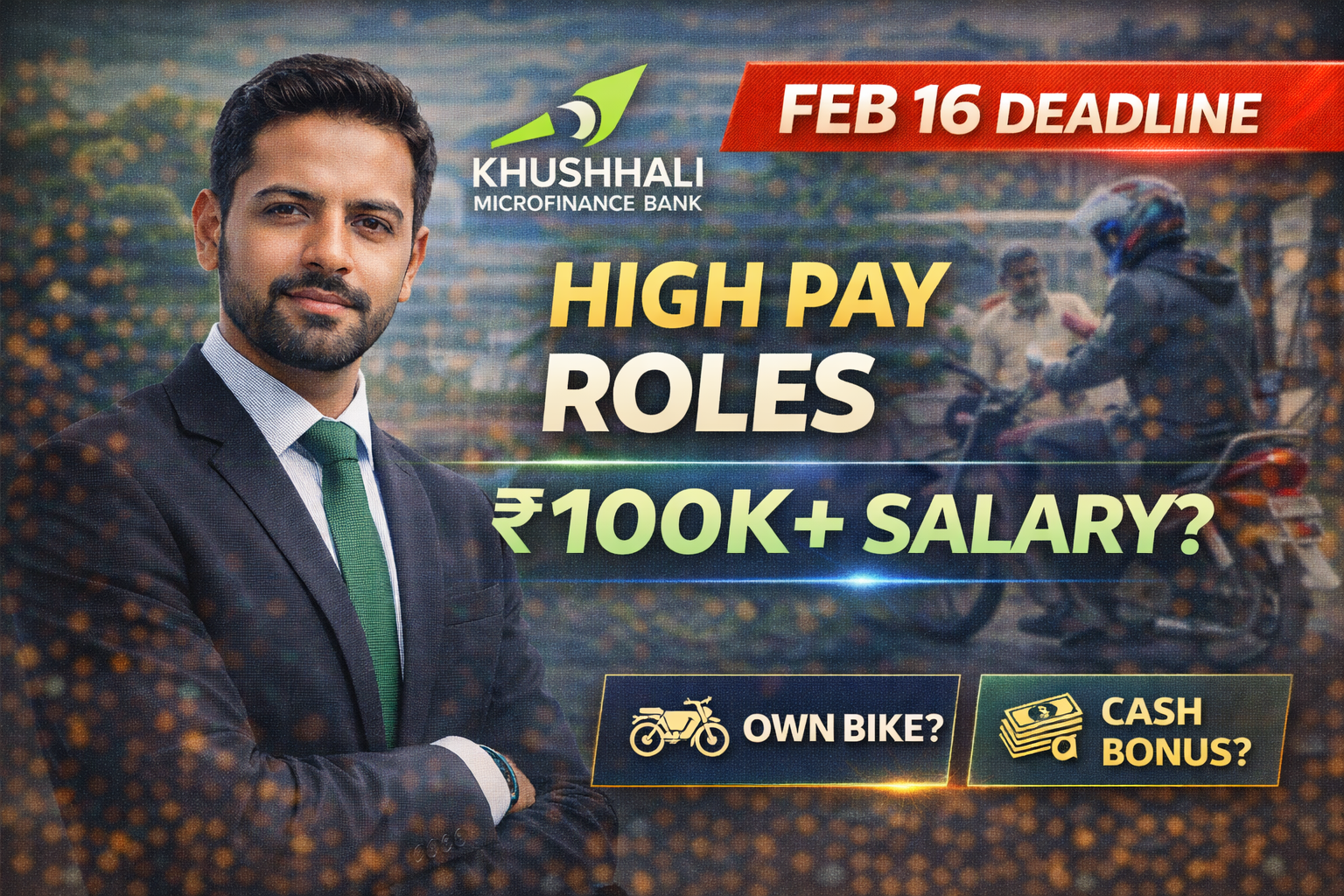 Khushhali Bank Jobs 2026