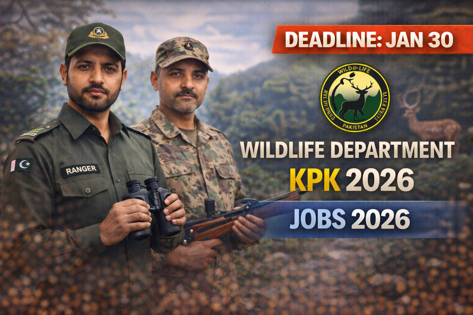 Latest Wildlife Department KPK Jobs 2026