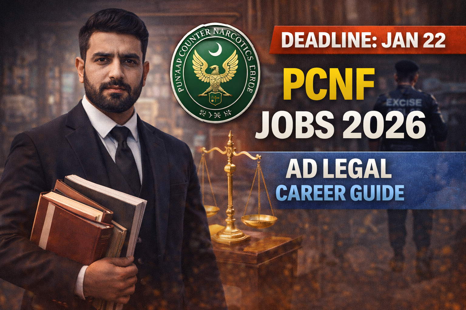 Punjab Counter Narcotics Force (PCNF) Jobs 2026