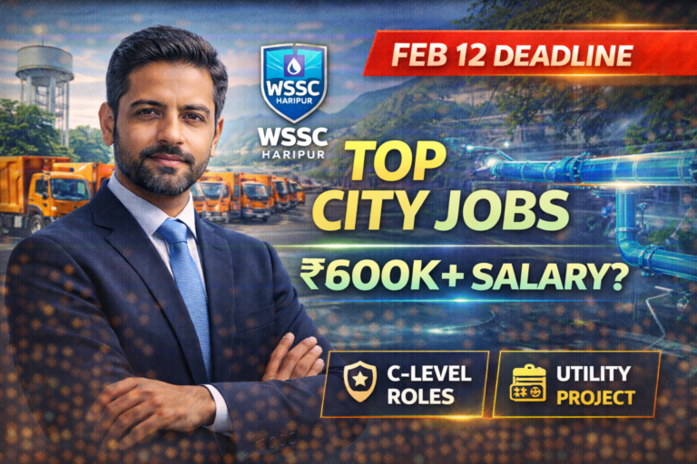 Latest WSSC Haripur Jobs 2026 - JobLoop