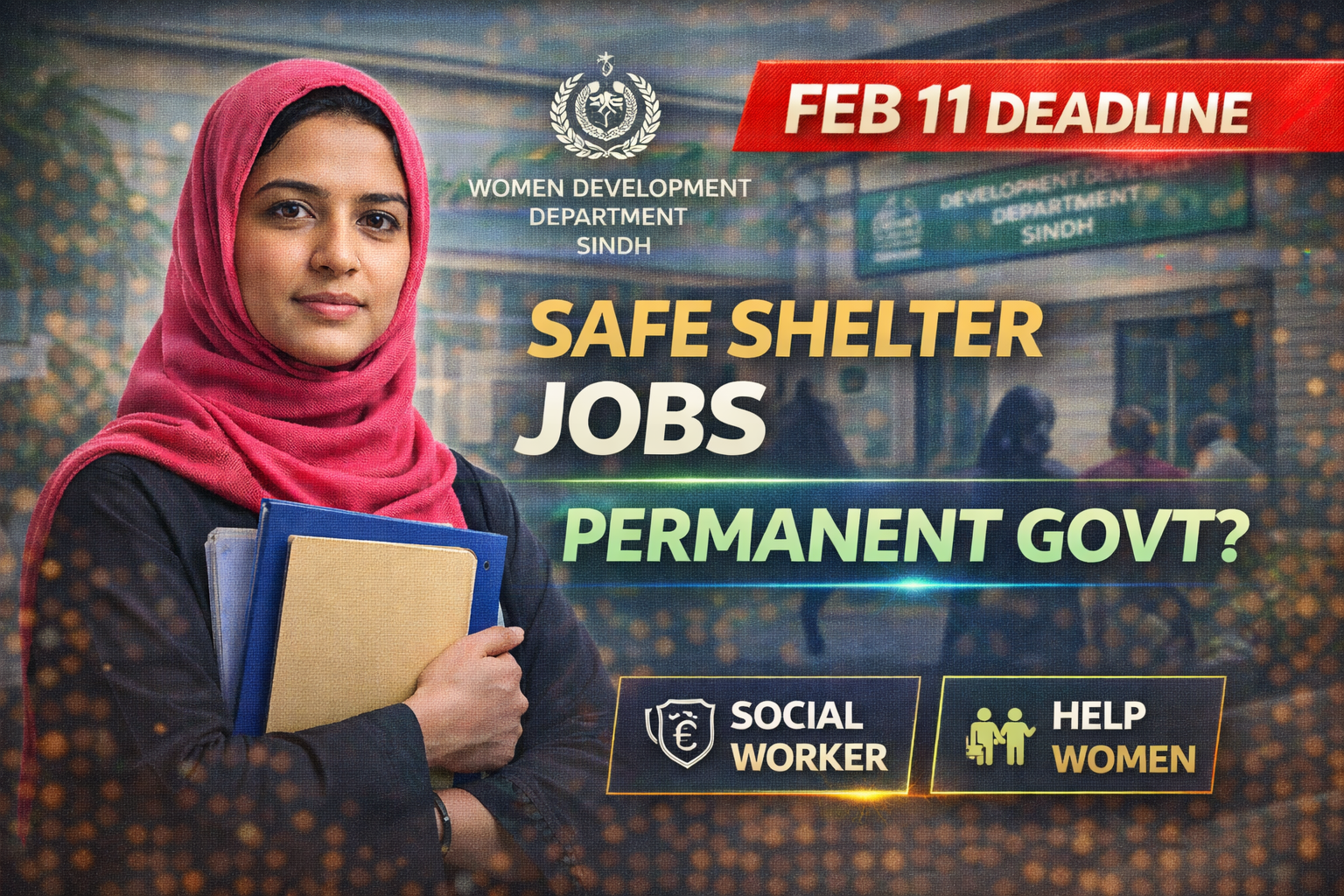 Women Development Dept Sindh Jobs 2026