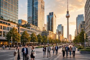 Jobs in Berlin 2026 — Berlin cityscape and business district